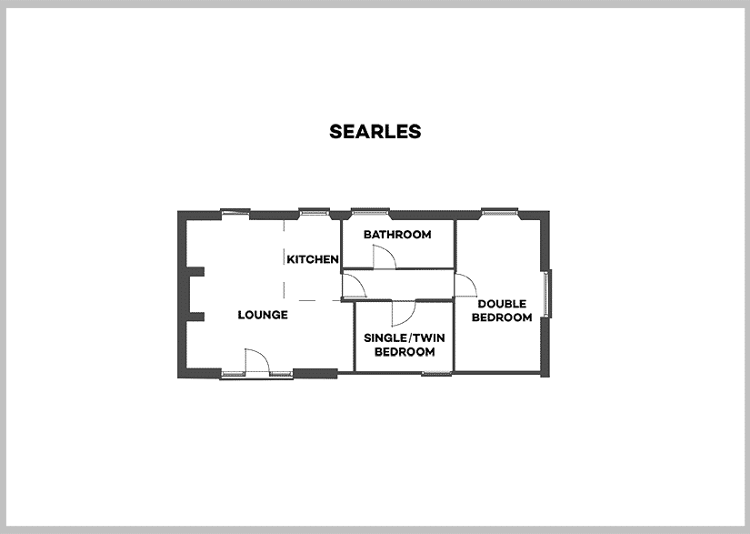 Searles Cottage Floorplan at Tredethick